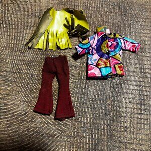 Topper Dawn Gary Ron doll clothes Europe Papa Fashions Mod colors vinyl shirt